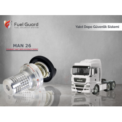 MAN 26 Çekici-Tır Yakıt Depo Güvenlik Cihazı