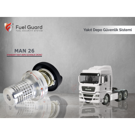 MAN 26 Çekici-Tır Yakıt Depo Güvenlik Cihazı