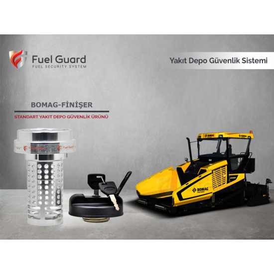 Bomag Finişer Yakıt Depo Koruma Cihazı