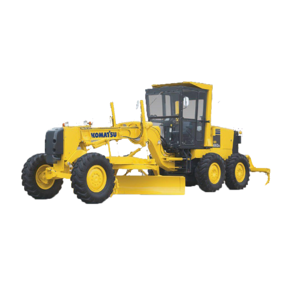 Komatsu Greyder Yakıt Depo Koruma Cihazı