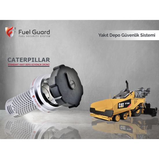 Caterpillar Asfalt Makinası Yakıt Depo Koruma Cihazı