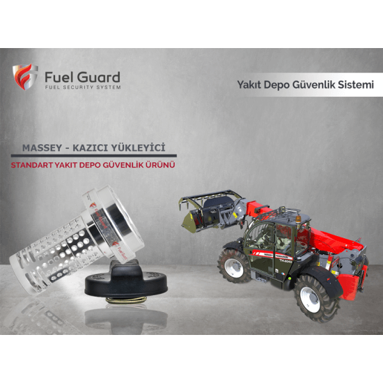 Massey Ferguson Kazıcı-Yükleyici Yakıt Depo Koruma Cihazı