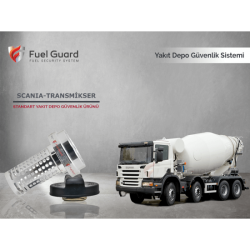Scania Transmikser Yakıt Depo Koruma Cihazı