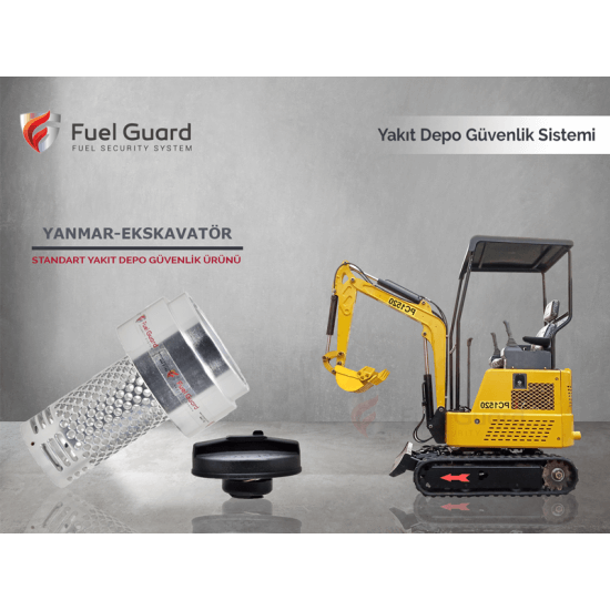Yanmar Ekskavatör-Kepçe Yakıt Depo Koruma Cihazı