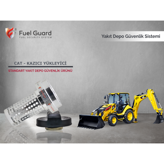 Caterpillar Kazıcı-Yükleyici Yakıt Depo Koruma Cihazı