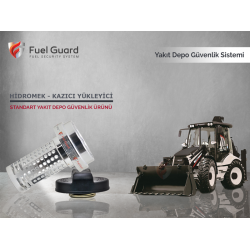 Hidromek Kazıcı-Yükleyici Yakıt Depo Koruma Cihazı