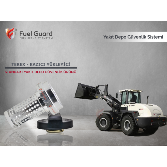 Terex Kazıcı-Yükleyici Yakıt Depo Koruma Cihazı