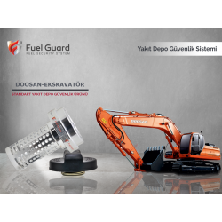 Doosan Ekskavatör-Kepçe Yakıt Depo Koruma Cihazı