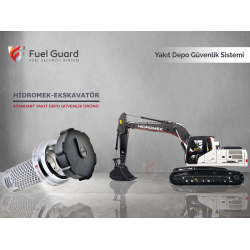 Hidromek Ekskavatör-Kepçe Yakıt Depo Koruma Cihazı