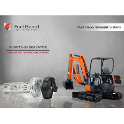 Kubota Ekskavatör-Kepçe Yakıt Depo Koruma Cihazı