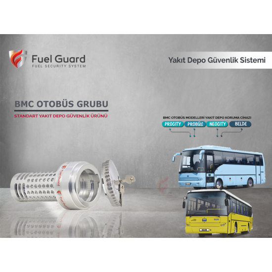 BMC Procity Otobüs Yakıt Depo Koruma Cihazı
