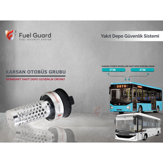 Karsan Atak Otobüs Yakıt Depo Koruma Cihazı